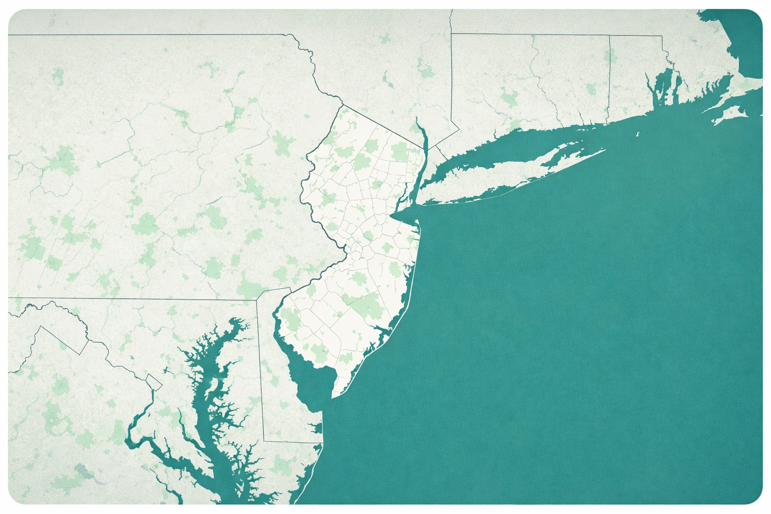 Expanded Surrounding Radius Map
